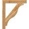 Ekena Millwork Funston Block Rough Sawn Bracket, Western Red Cedar, 4"W x 32"D x 38"H BKT04X32X38FST05RWR - alternate 4